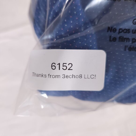 Carbon2Cobalt Pointillism Button Down Shirt Mens Large Blue 100% Cotton 133359 - Picture 15 of 15